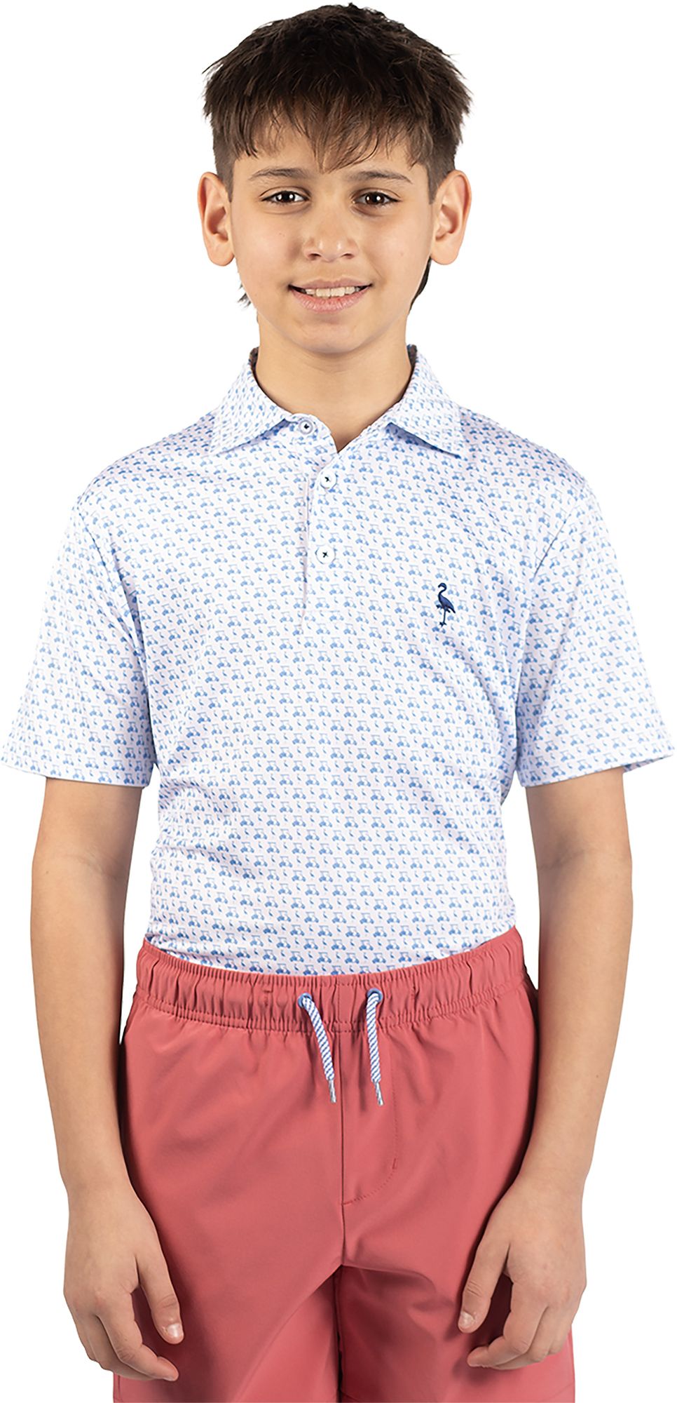 TailorByrd Boys' Carts and Byrds  Performance Polo product image