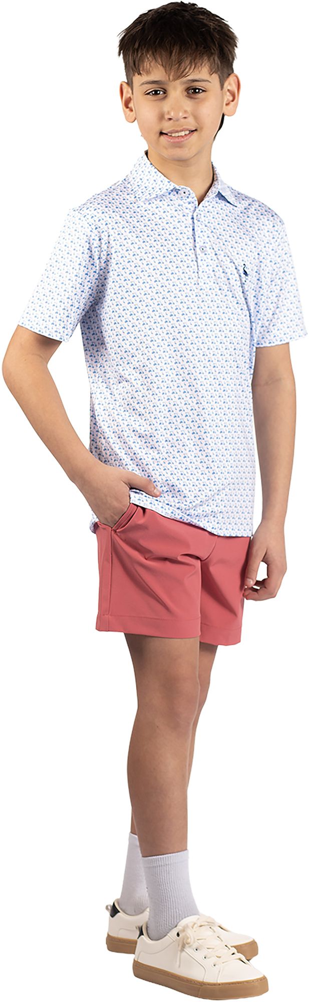 TailorByrd Boys' Carts and Byrds  Performance Polo product image