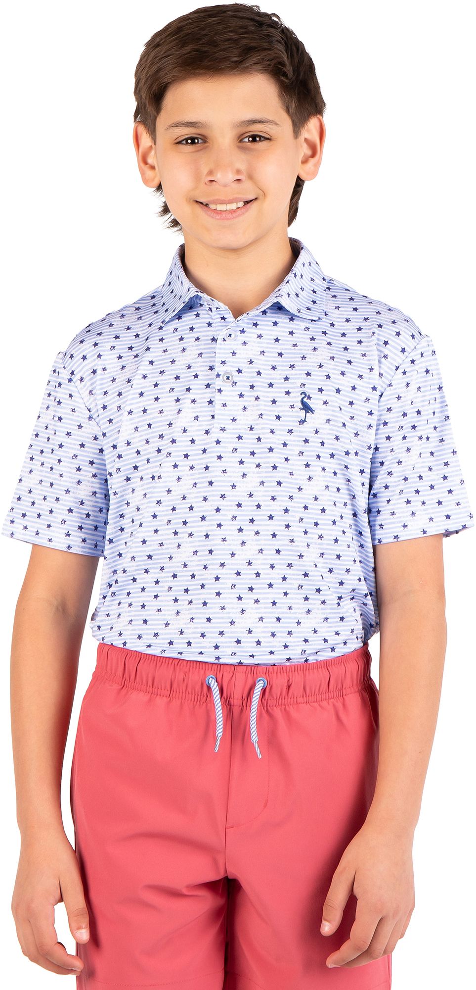 TailorByrd Boys' Vintage Stars  Performance Polo product image