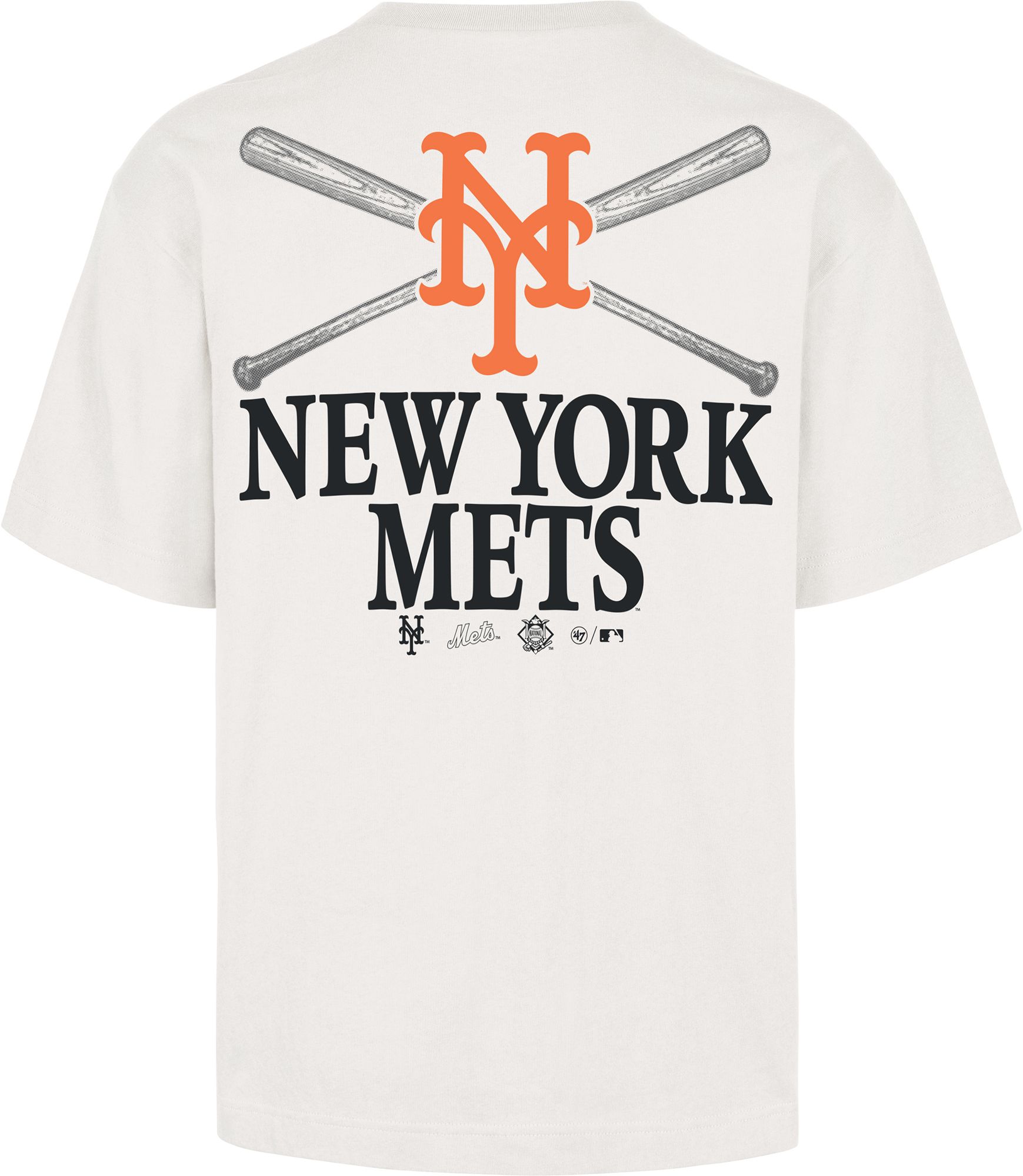 '47 Men's New York Mets Sandstone Foundation T-Shirt product image