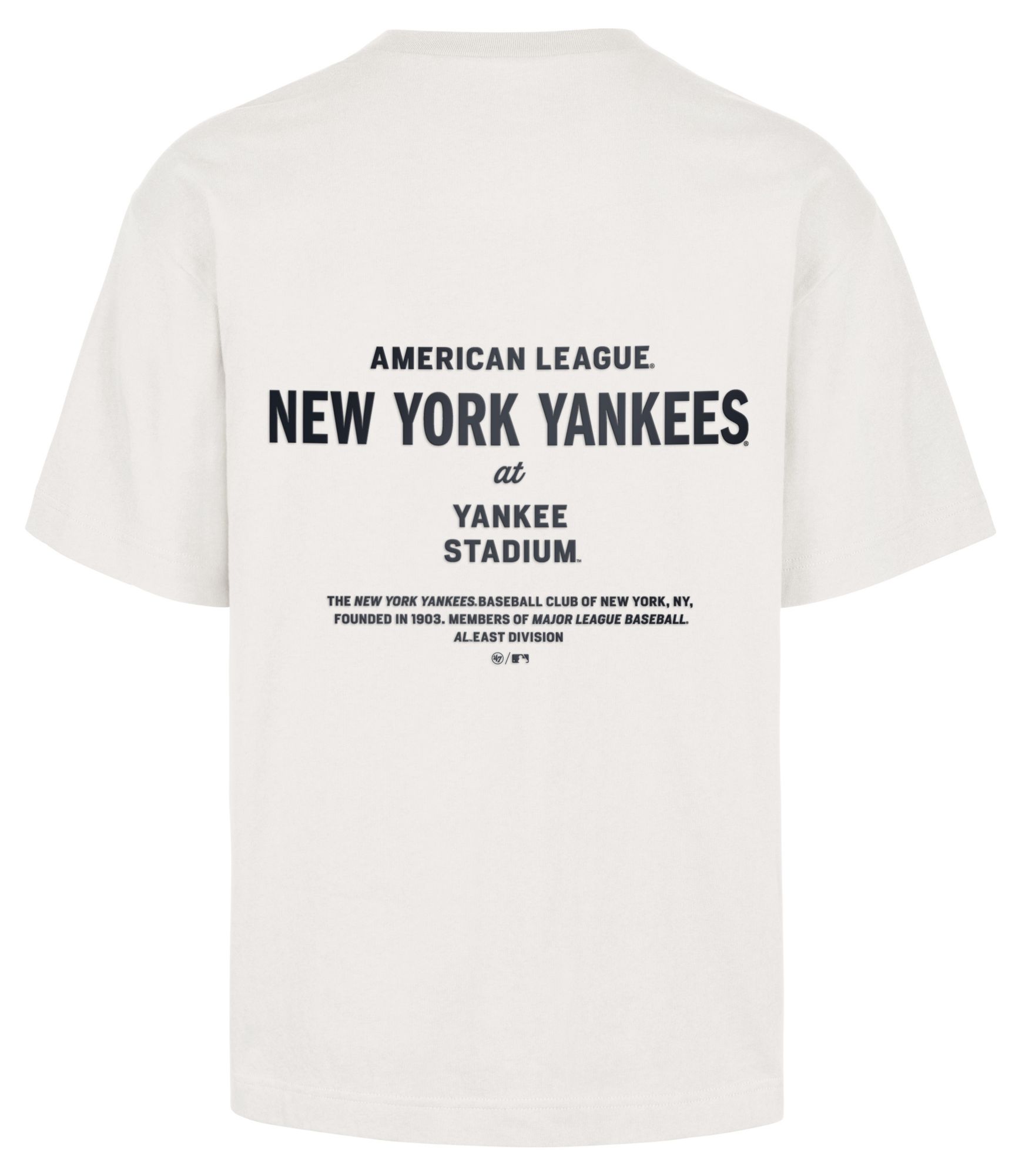 '47 Men's New York Yankees White Leon Foundation T-Shirt product image