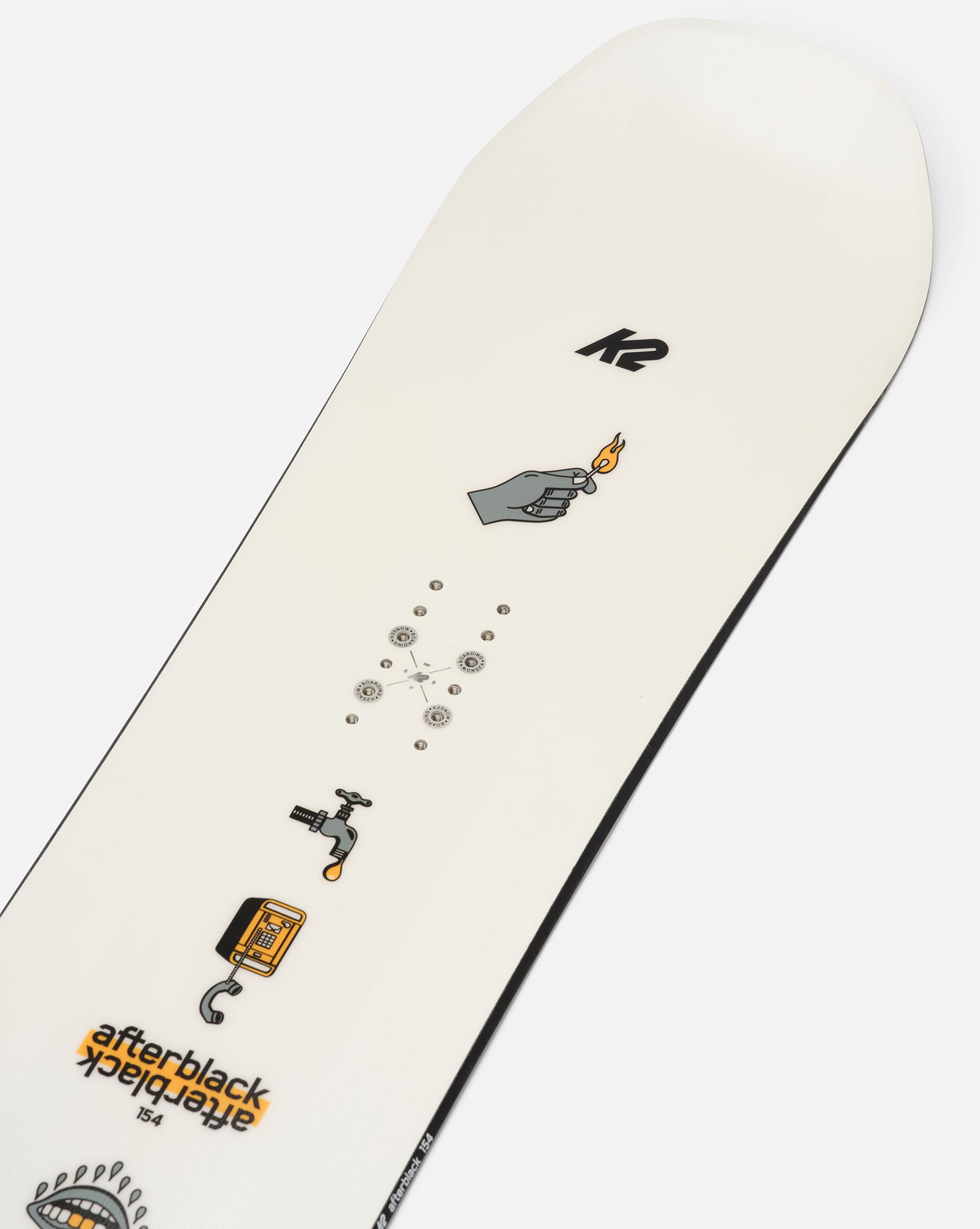 K2 Men's Afterblack Snowboard 2024 product image