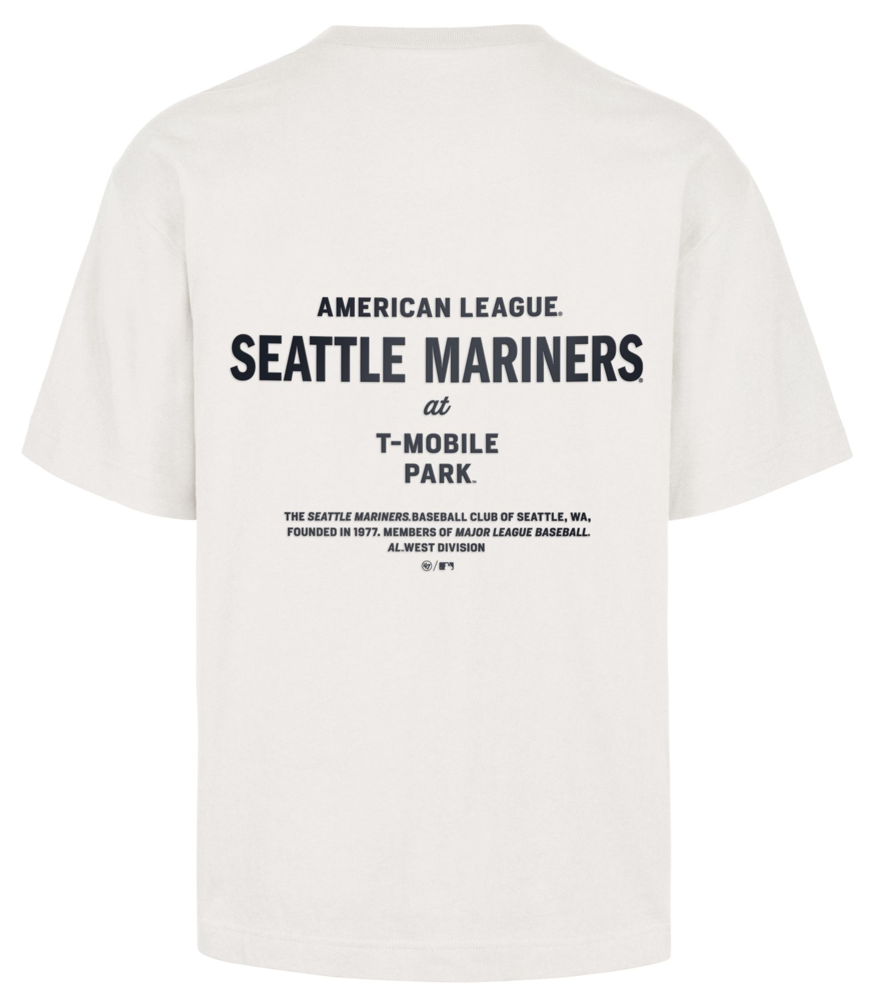 '47 Men's Seattle Mariners White Leon Foundation T-Shirt product image