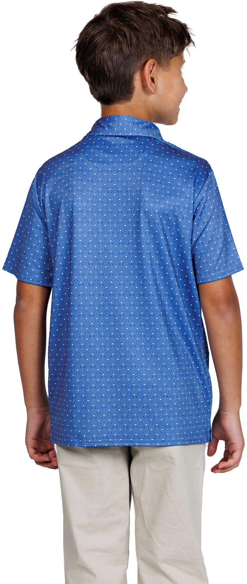TailorByrd Boys' Golf Clubs Performance Polo product image