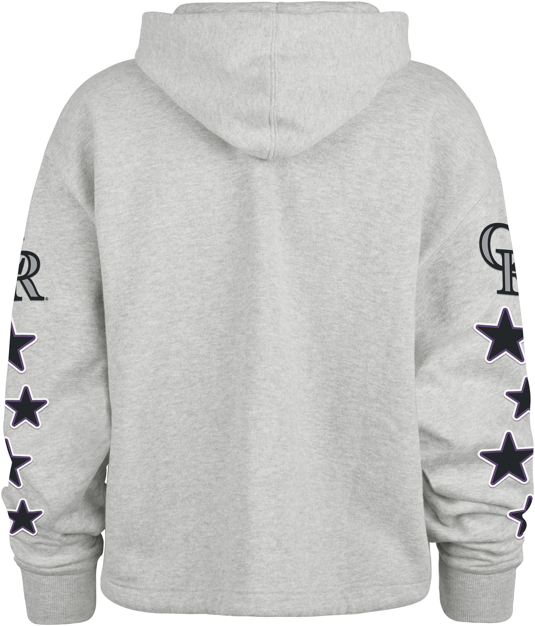 '47 Women's Colorado Rockies Gray Venice Starry Eyed Hoodie product image