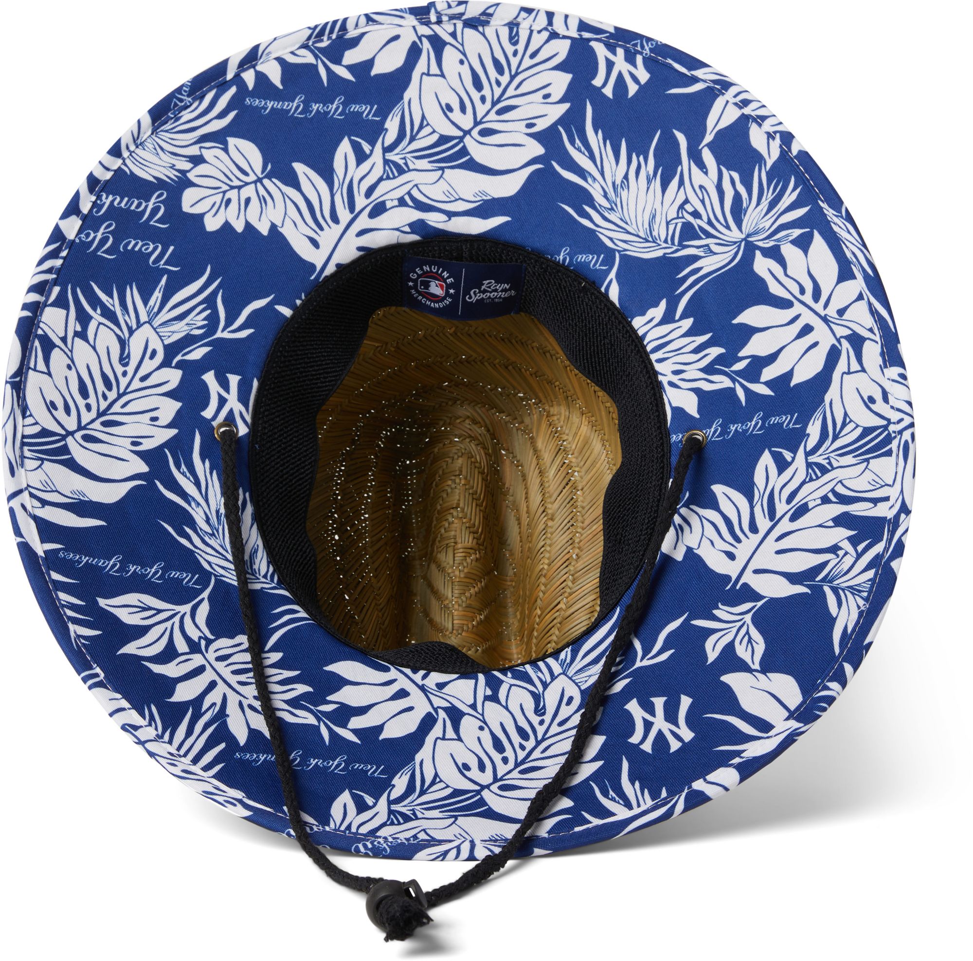 Reyn Spooner Men's New York Yankees Tan Aloha Straw Hat product image