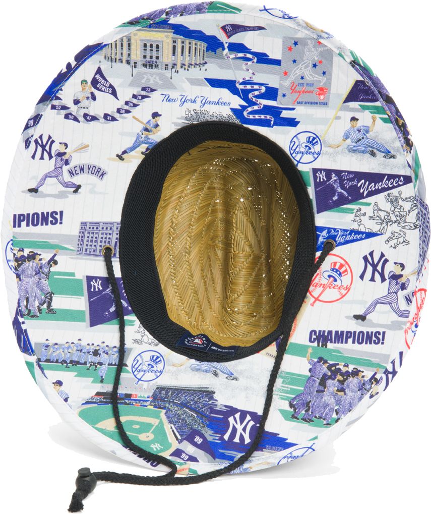 Reyn Spooner Men's New York Yankees White Scenic Straw Hat product image