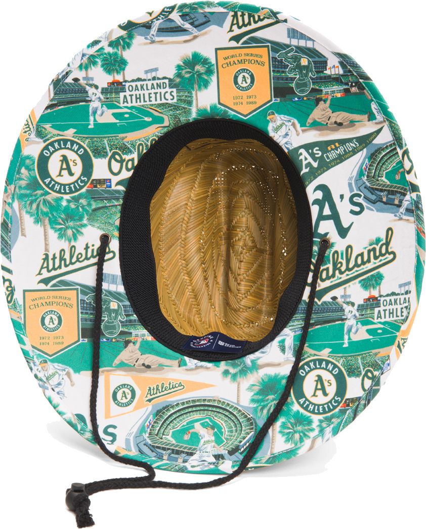 Reyn Spooner Men's Oakland Athletics Tan Straw Hat product image