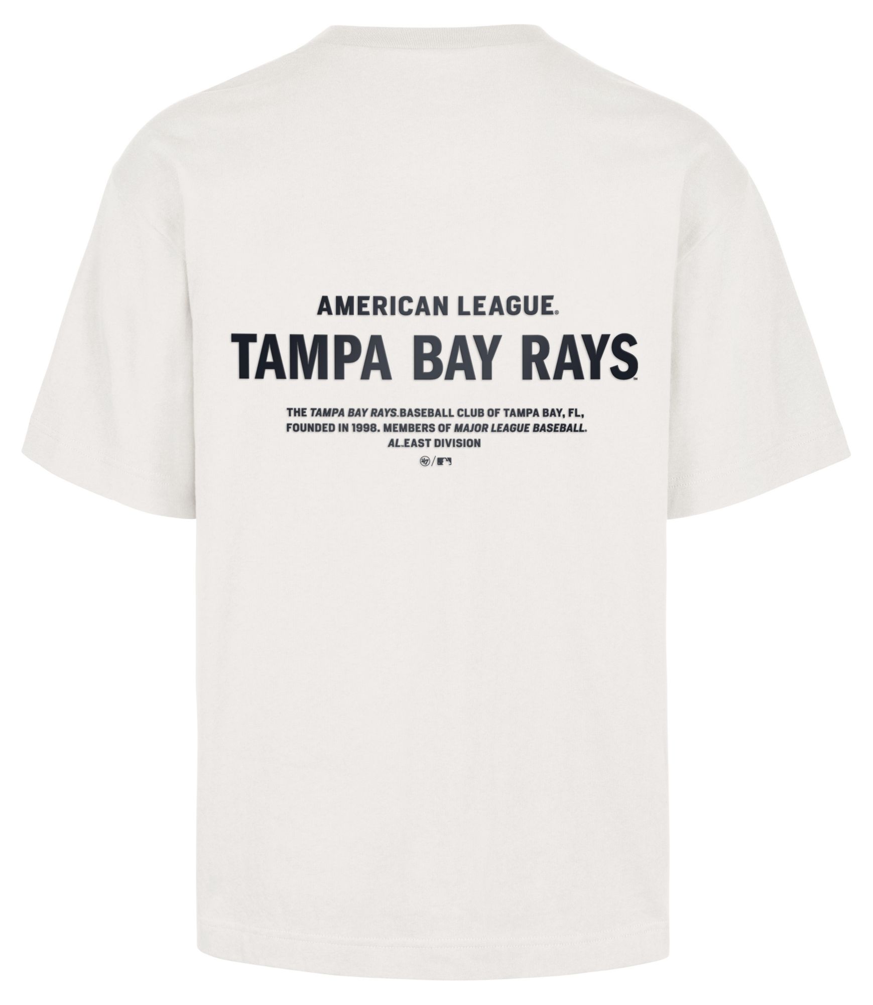 '47 Men's Tampa Bay Rays White Leon Foundation T-Shirt product image