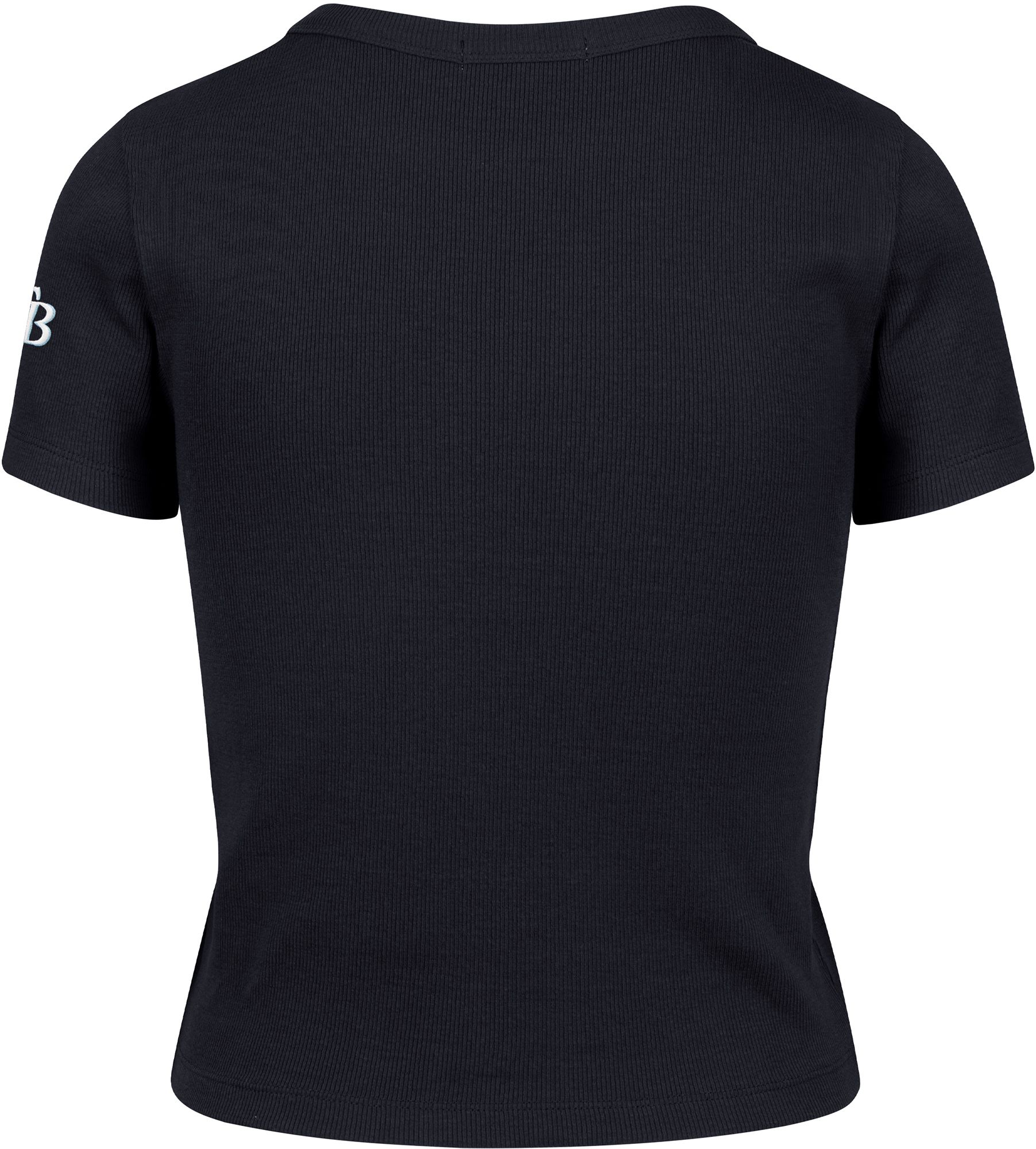 '47 Women's Tampa Bay Rays Navy With Love Baby Ribbed T-Shirt product image