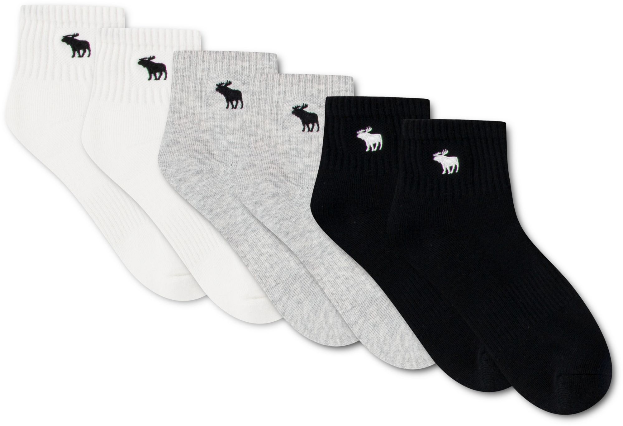 abercrombie Youth Cushioned Quarter Socks product image