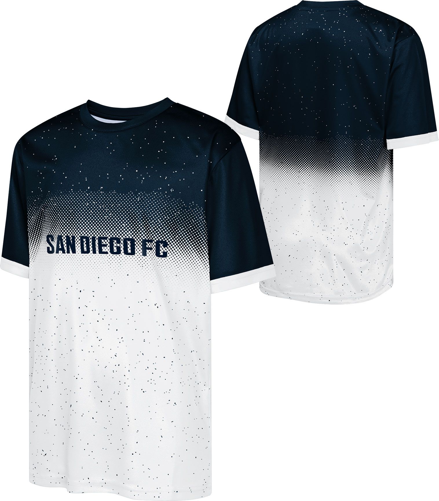 Outerstuff Youth San Diego FC White Wordmark T-Shirt product image