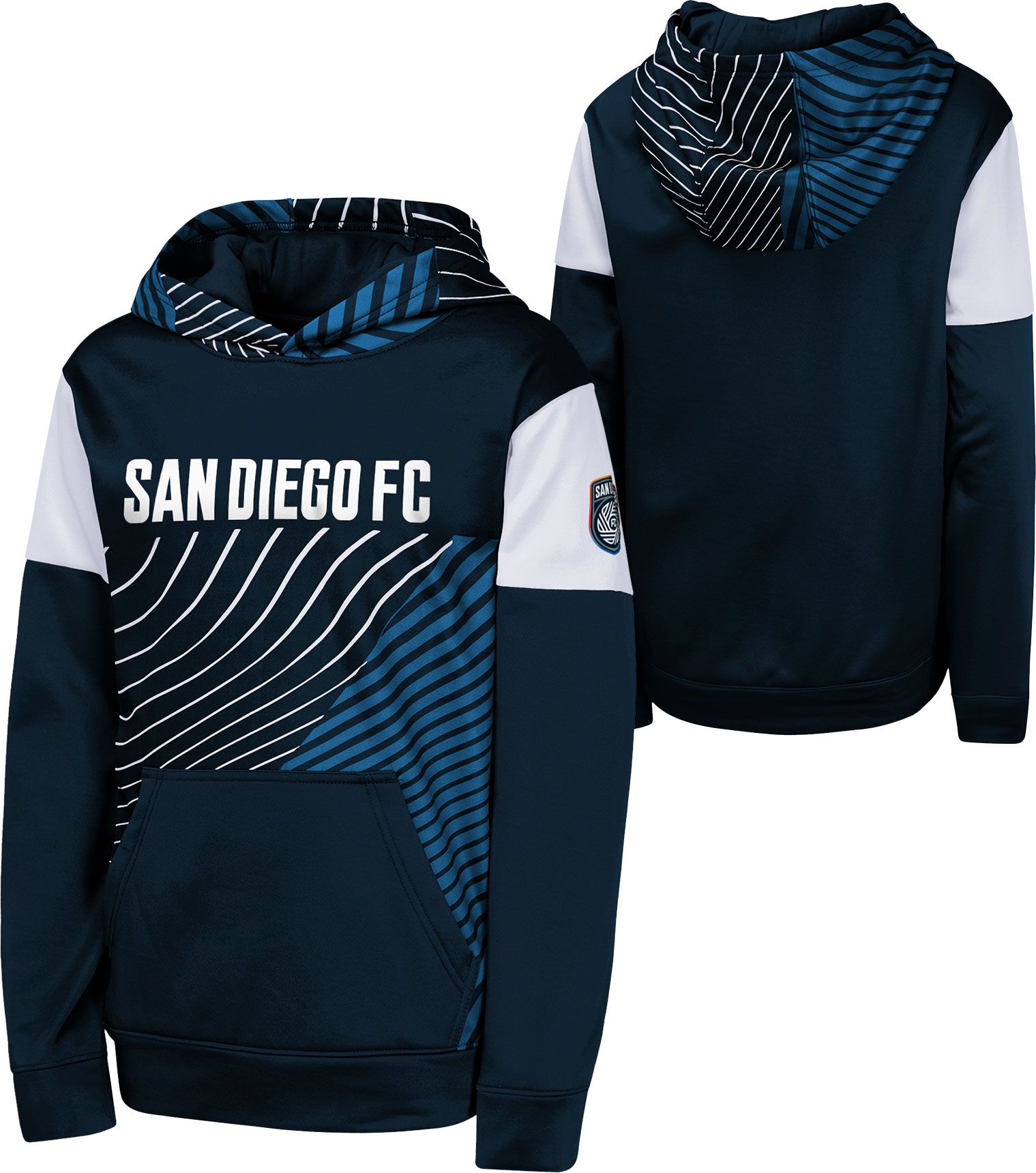 MLS Youth San Diego FC Navy Unbeat Pullover Hoodie product image
