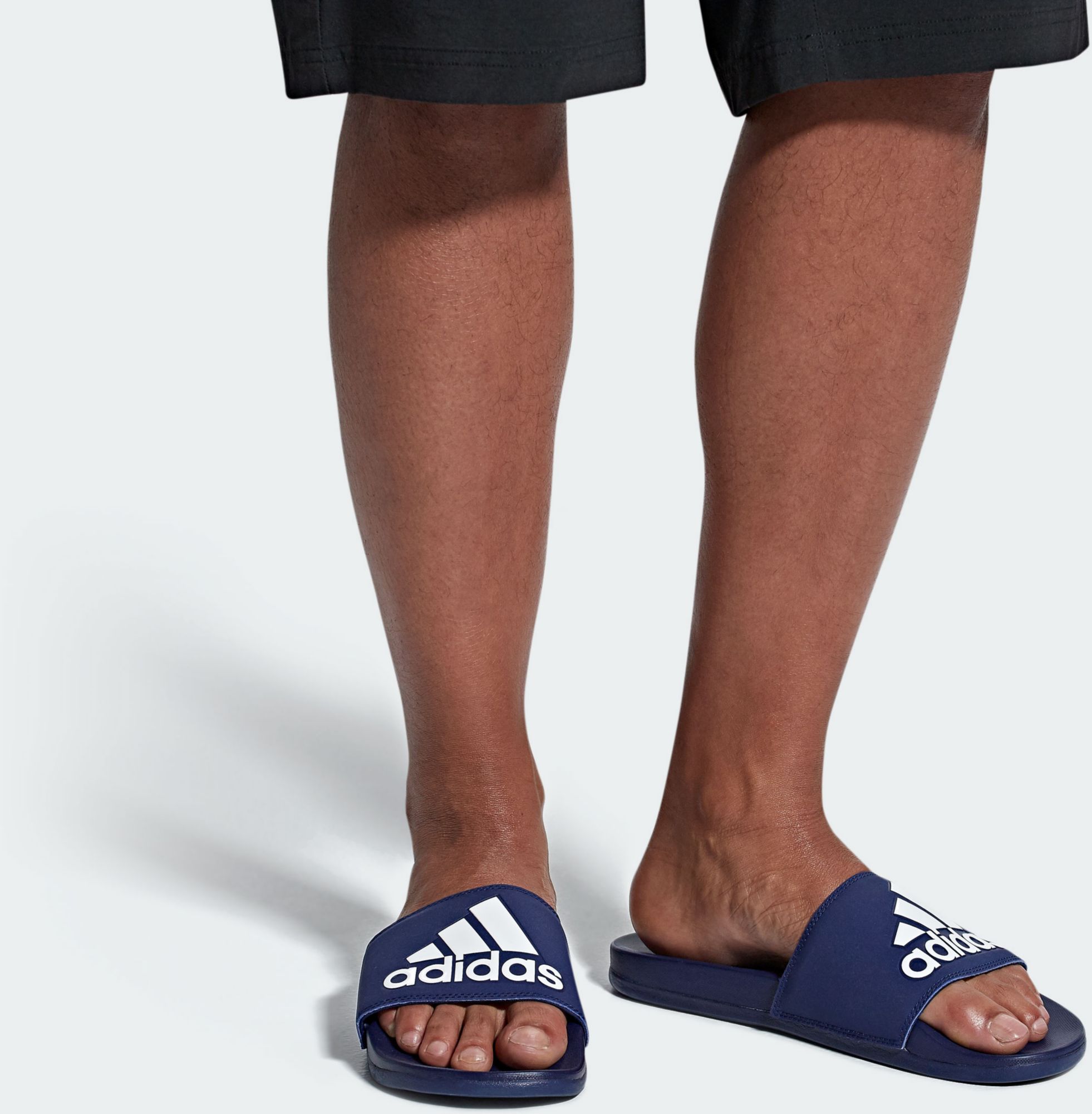 mens adidas comfort slides