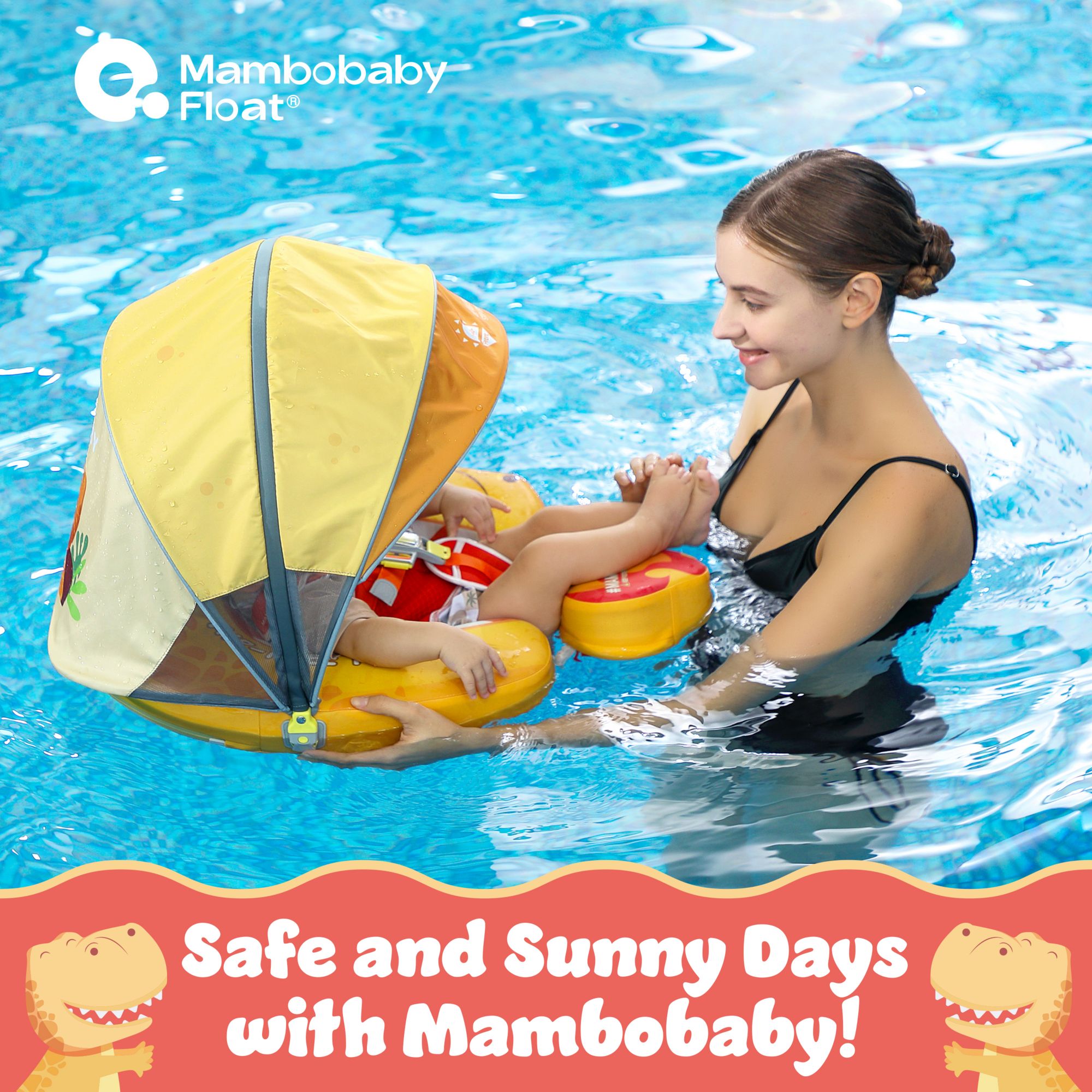 Mambobaby Sunny Navigator Baby Pool Float product image