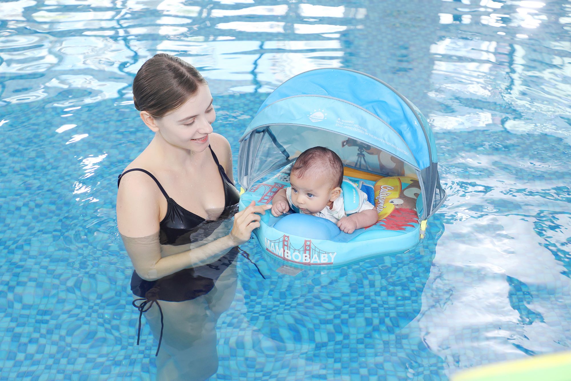 Mambobaby Sunny Navigator Baby Pool Float product image
