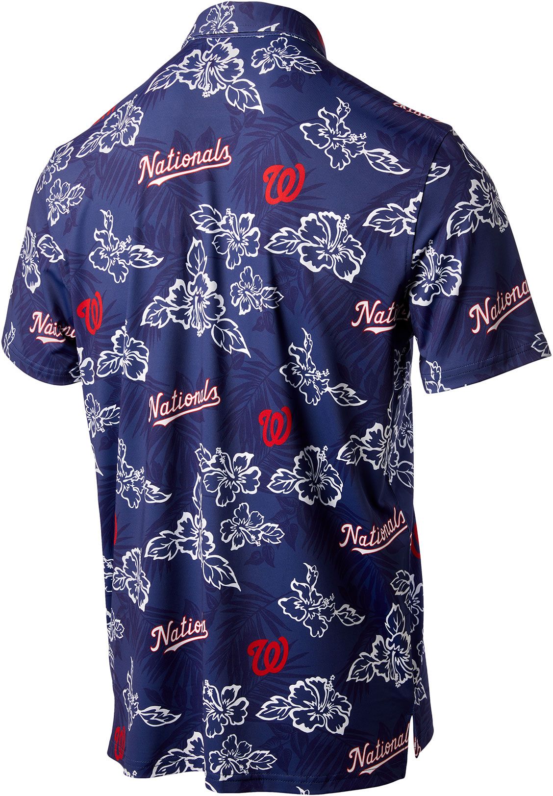 Reyn Spooner Men's Washington Nationals Navy Aloha Performance Polo product image