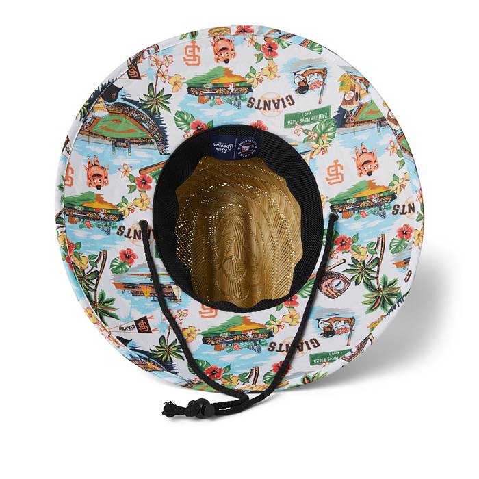 San Francisco Giants Floral Printed Straw Hat