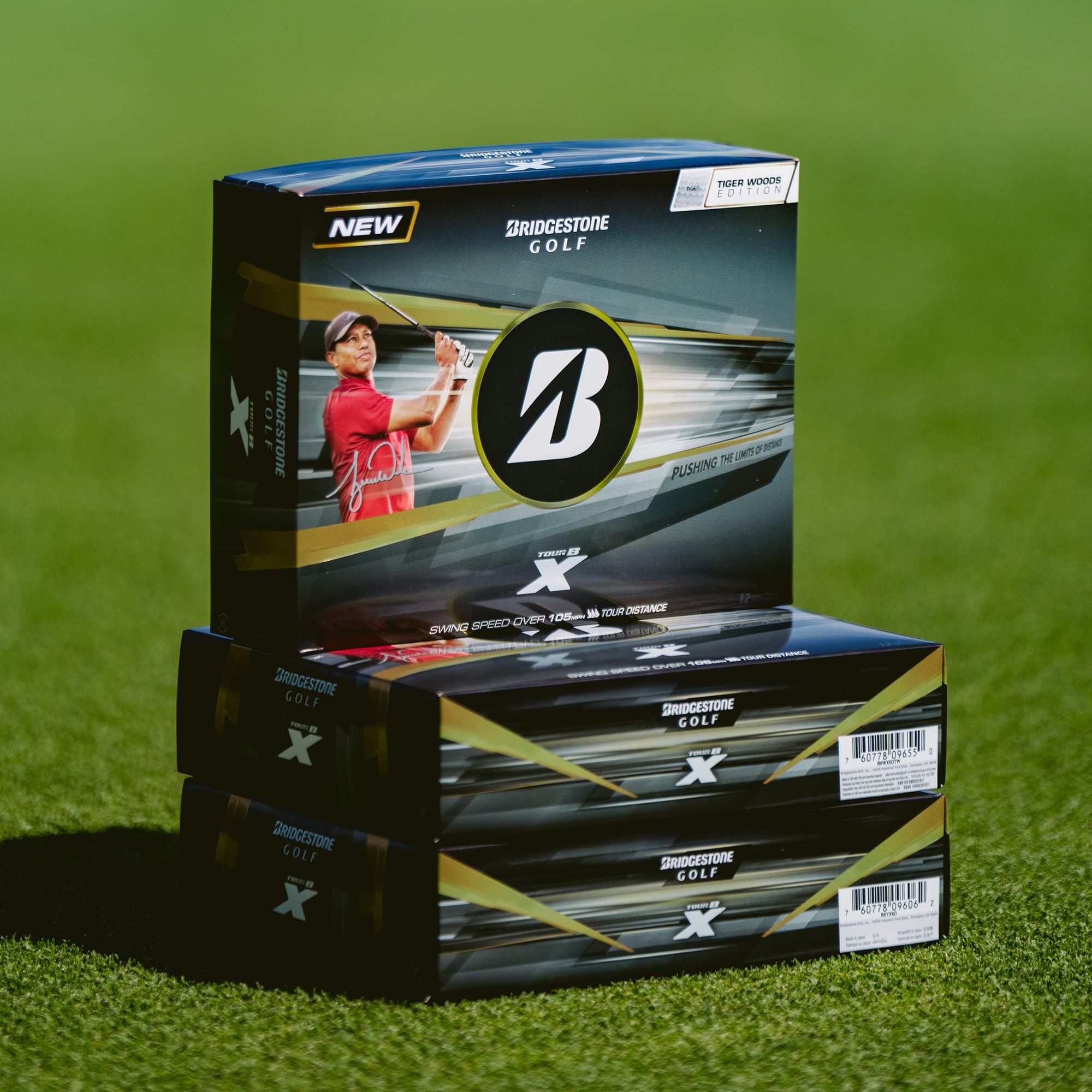 Bridgestone 2026 Tour B X Tiger Golf Balls product image