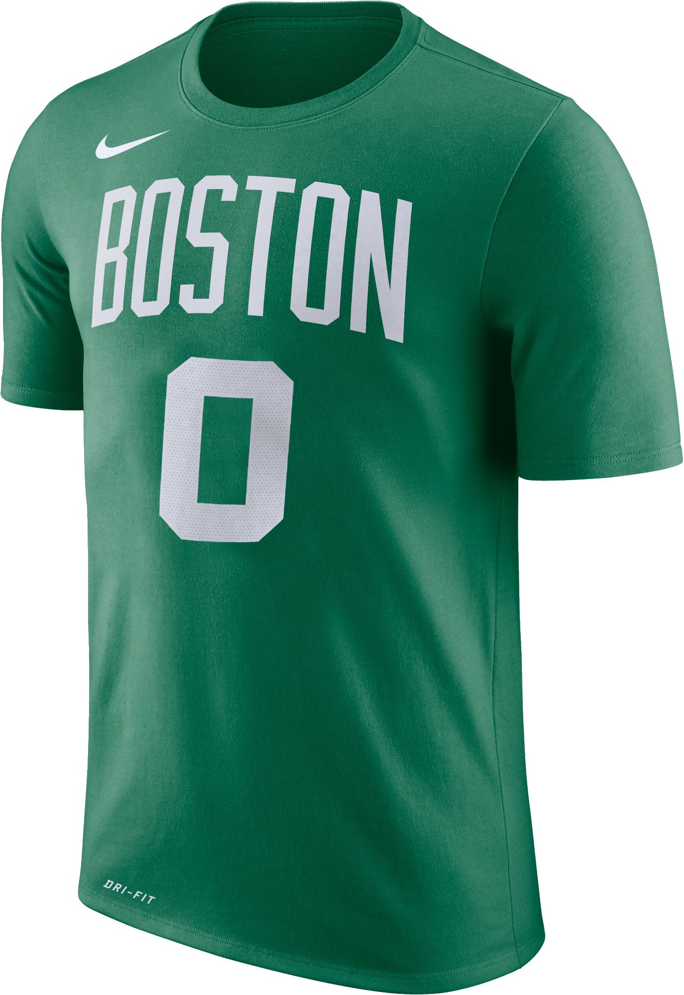 Nike Youth Boston Celtics Jayson Tatum #0 Dri-FIT Kelly Green T-Shirt product image