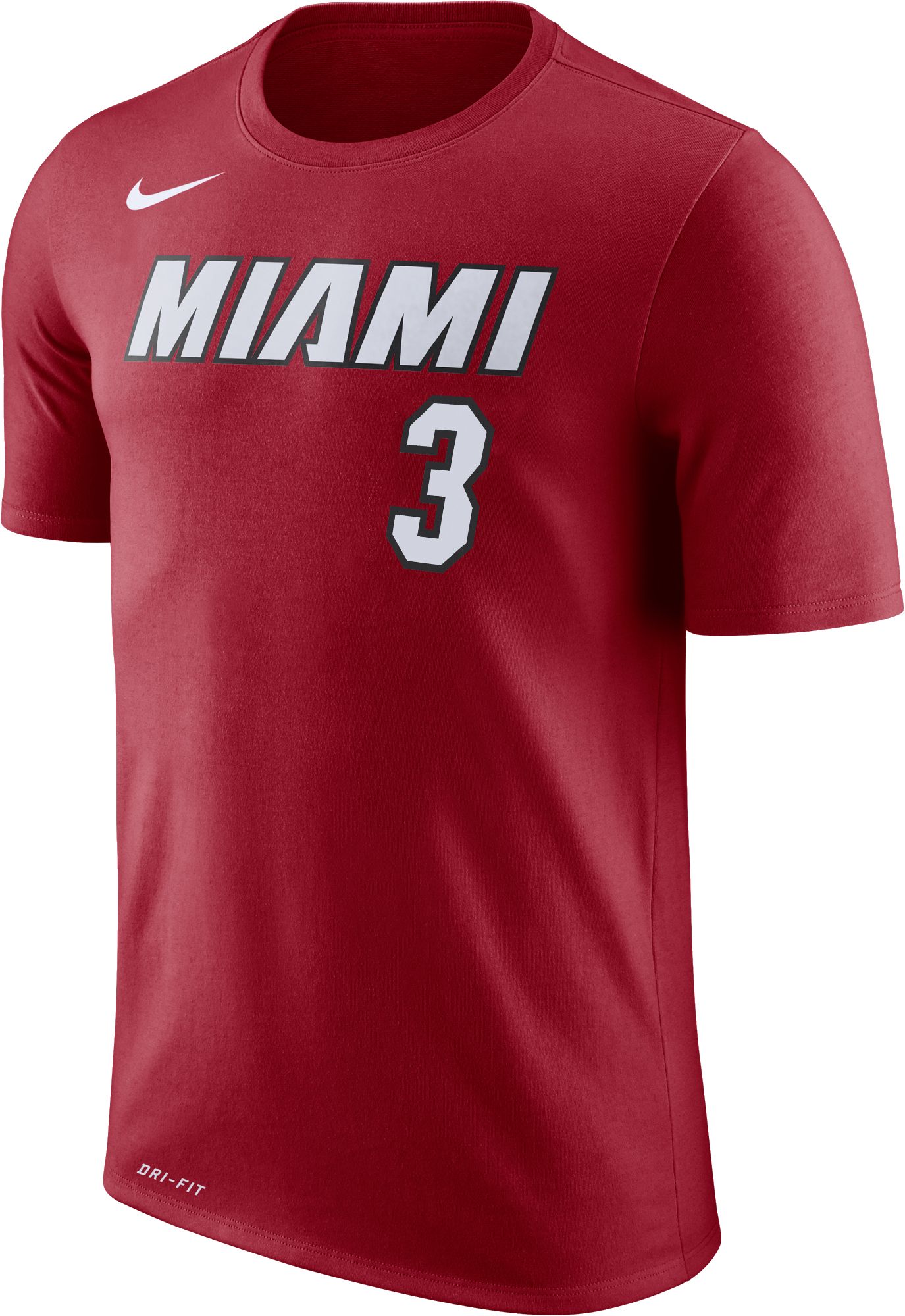 Nike Youth Miami Heat Dwyane Wade #3 Dri-FIT Statement Red T-Shirt product image
