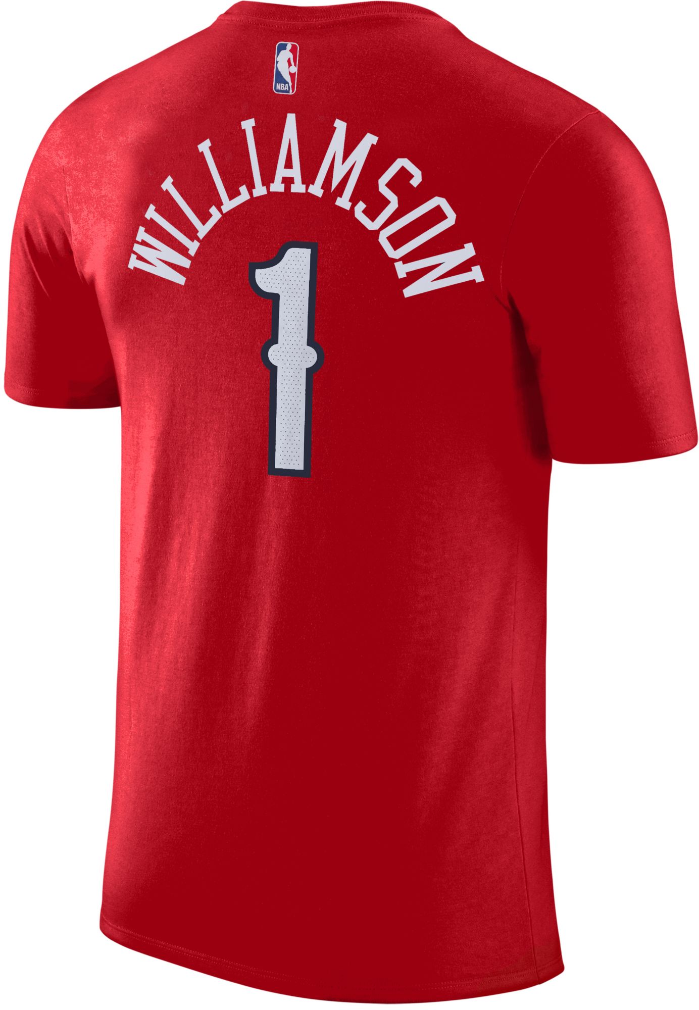 Nike Youth New Orleans Pelicans Zion Williamson #1 Dri-FIT Red T-Shirt product image
