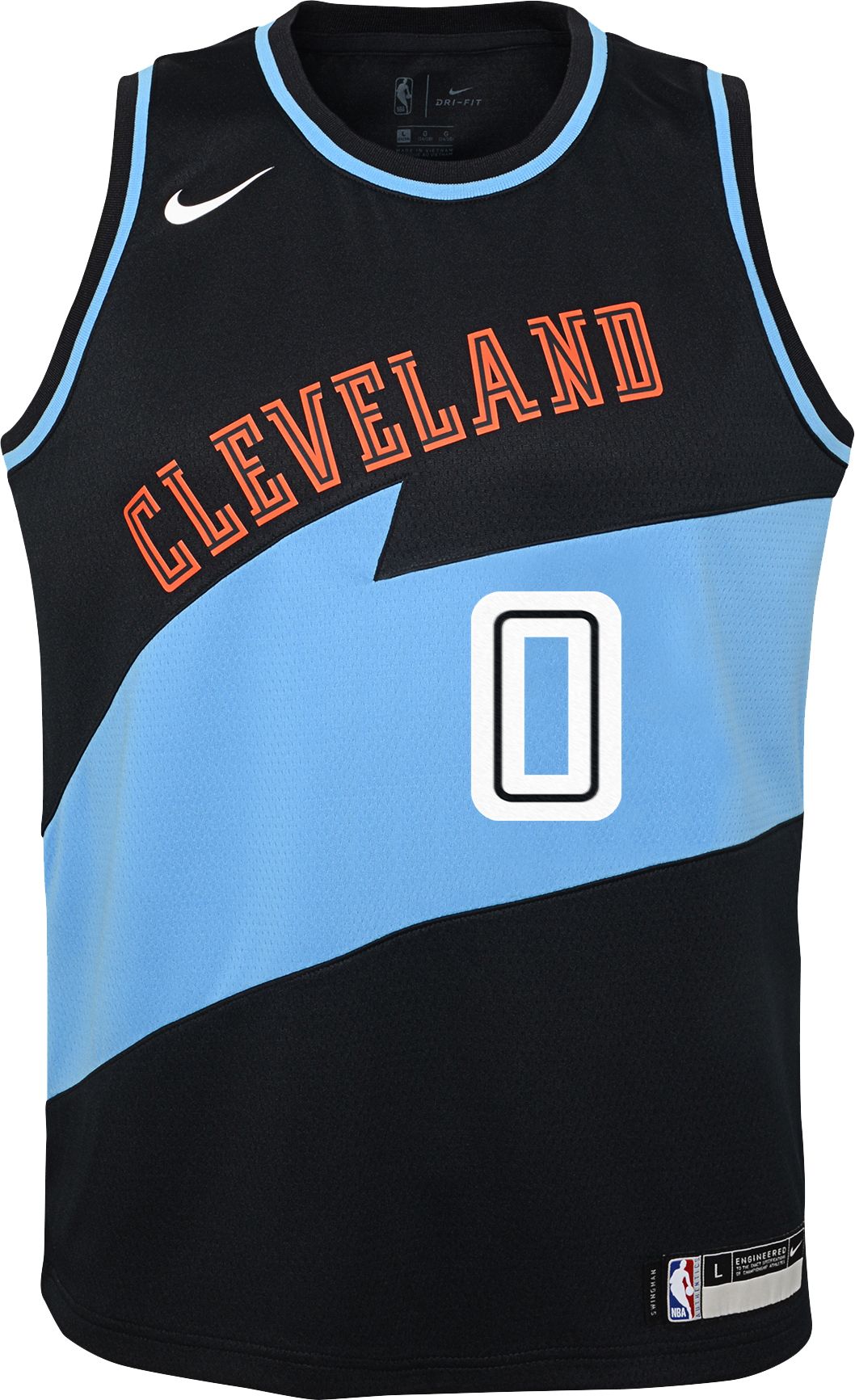 cavs black and blue jersey