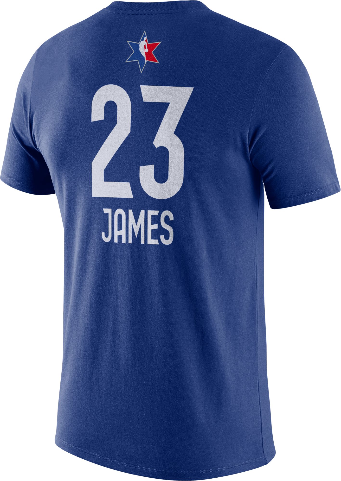 lebron james blue shirt