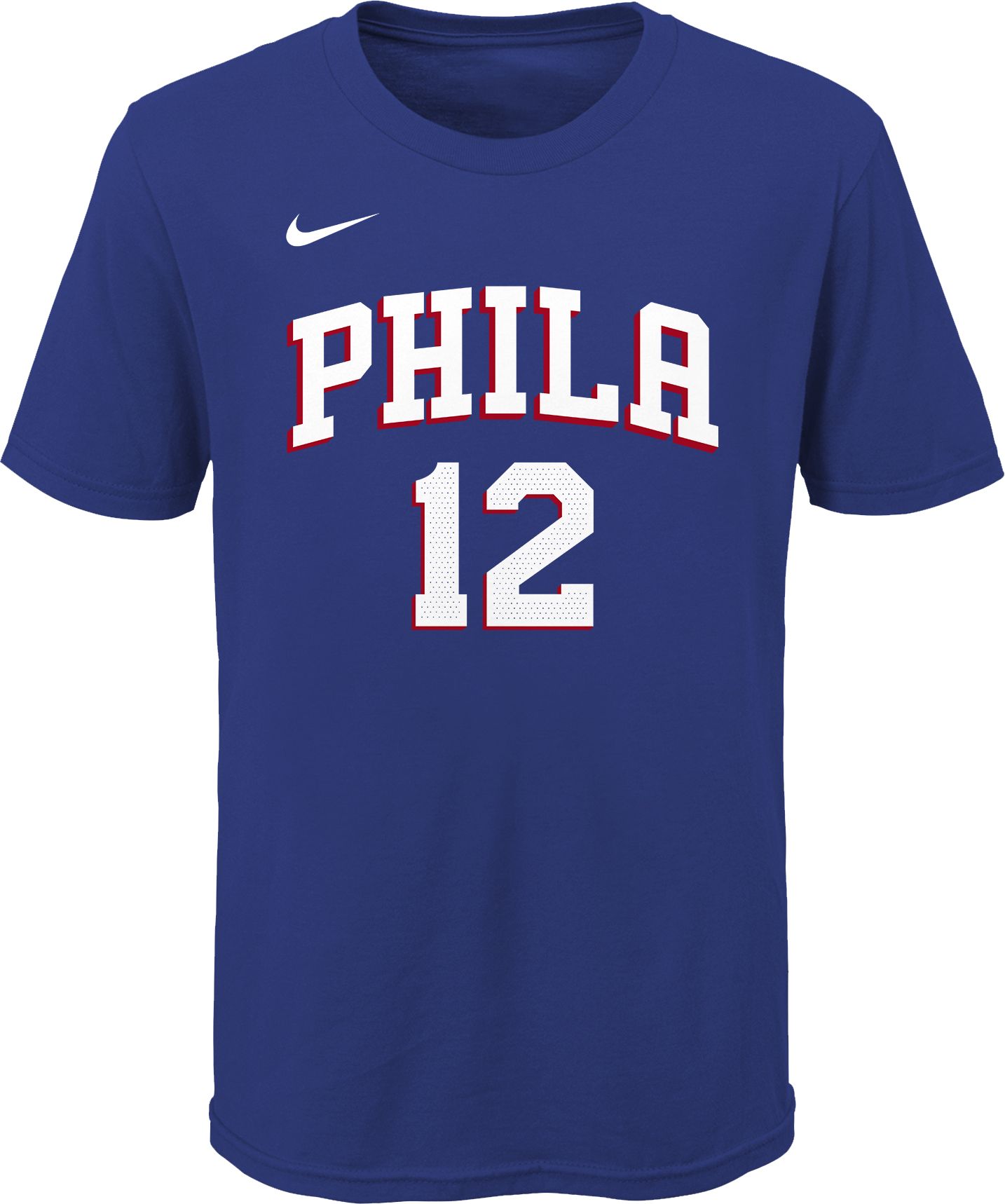 Nike Youth Philadelphia 76ers Tobias Harris #12 Blue Cotton T-Shirt product image