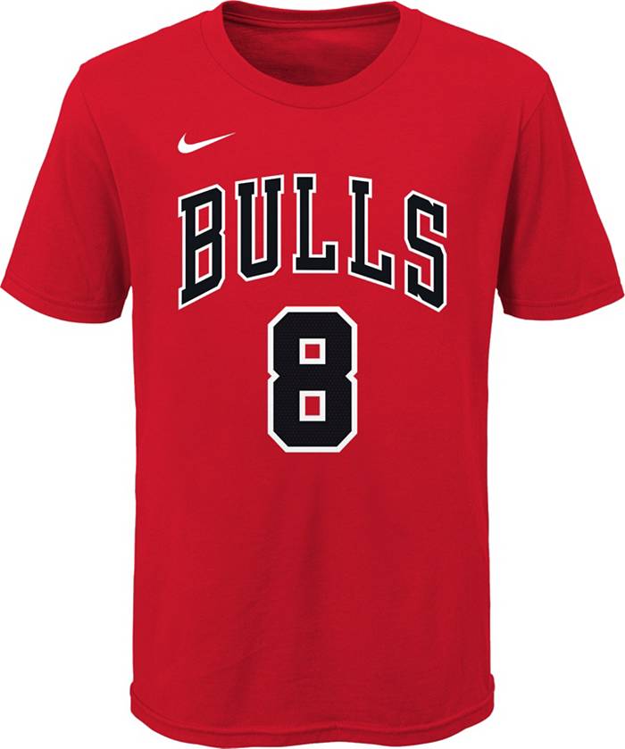 Nike Kids' Chicago Bulls Zach LaVine #8 Red Swingman Jersey