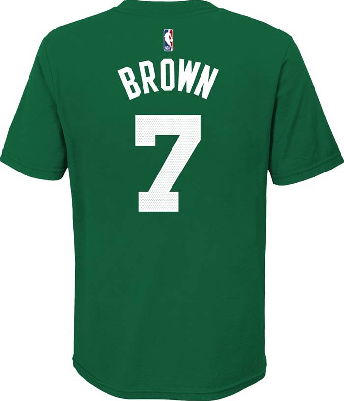 Nike Youth Boston Celtics Jaylen Brown #7 Dri-Fit Swingman Jersey - Black - L Each