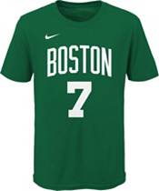 Nike Youth Boston Celtics Jaylen Brown #7 Green Cotton T-Shirt | Dick's ...