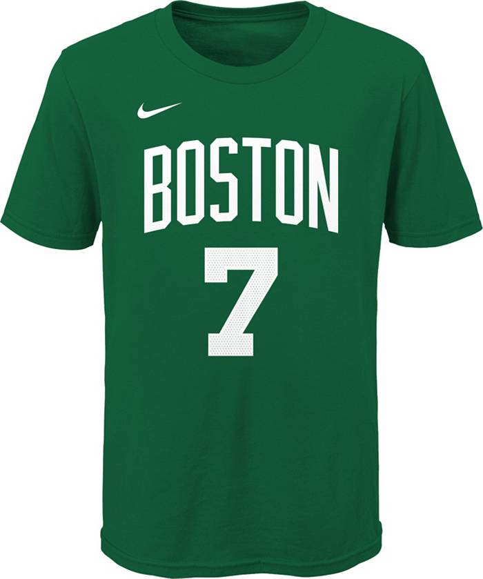 Nike Men's Boston Celtics Kristaps Porzingis #8 Green T-Shirt