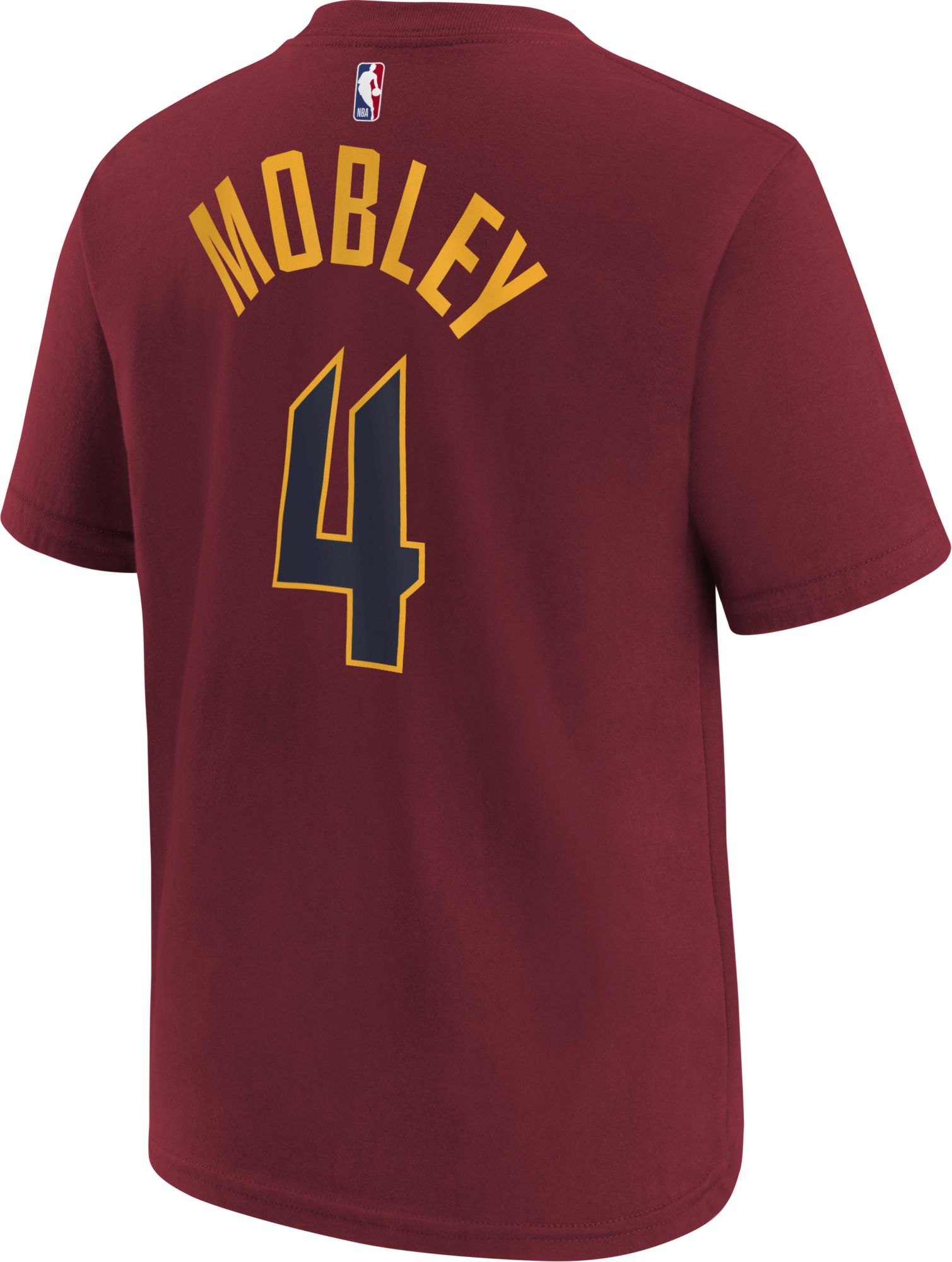 Nike Youth Cleveland Cavaliers Evan Mobley #4 Red T-Shirt