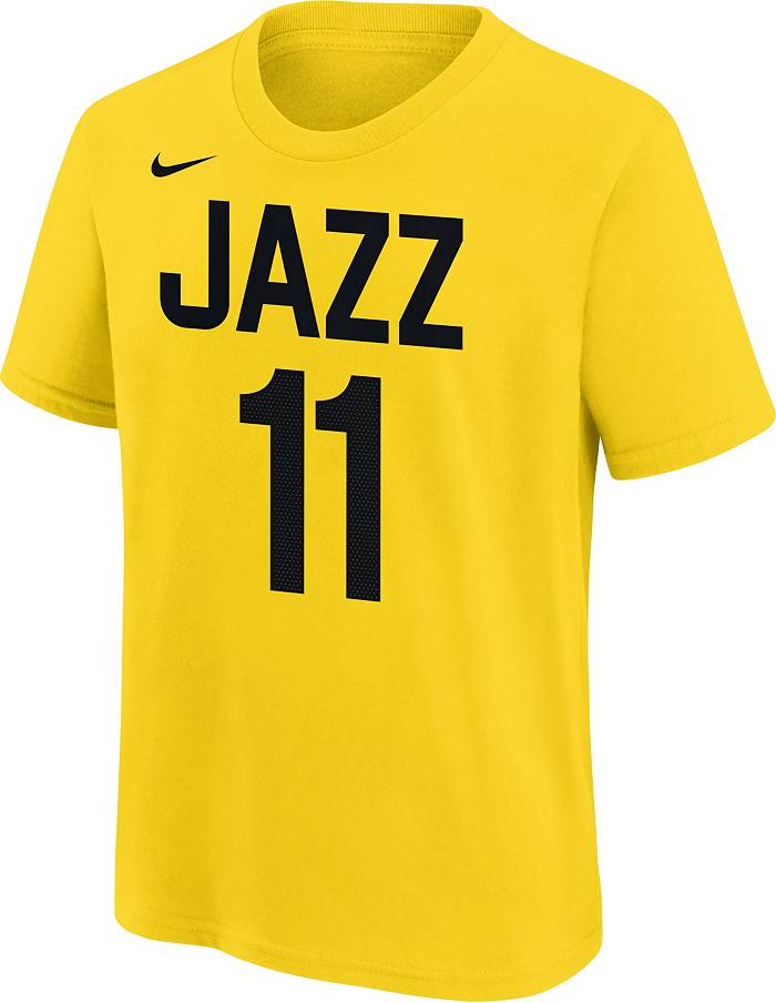 Utah Jazz Nike Nike Tee Short Sleeve Shirt Men's Orange New L