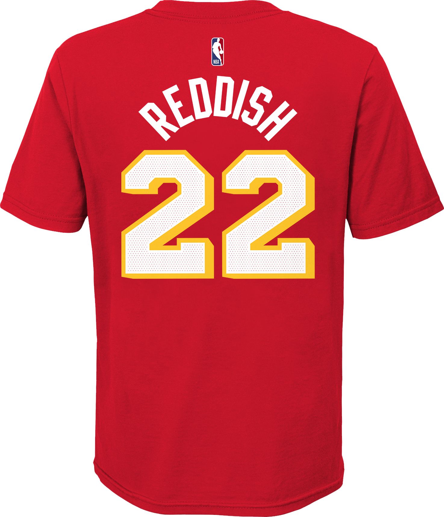Nike Youth Atlanta Hawks Cam Reddish #22 Red Cotton T-Shirt product image