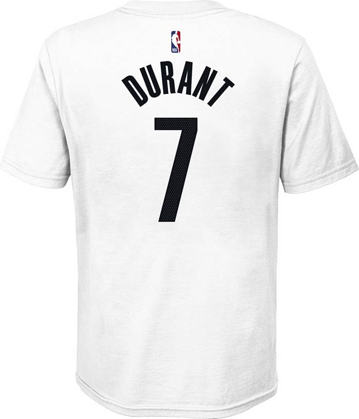 Nike NBA Brooklyn Nets T-Shirt Durant Number 7 Size Large Mens Top