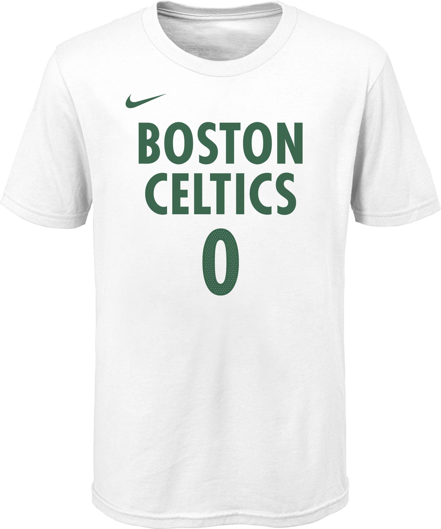 Nike Youth 2020-21 City Edition Boston Celtics Jayson Tatum #0 Cotton T-Shirt product image