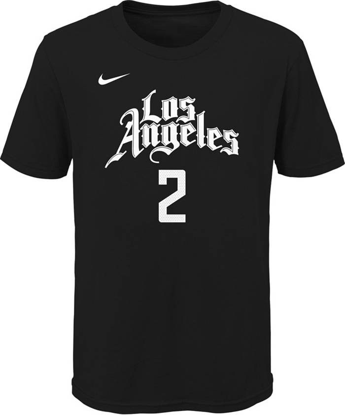 Authentic Men's Kawhi Leonard Navy Blue Jersey - #2 Basketball Los Angeles  Clippers City Edition