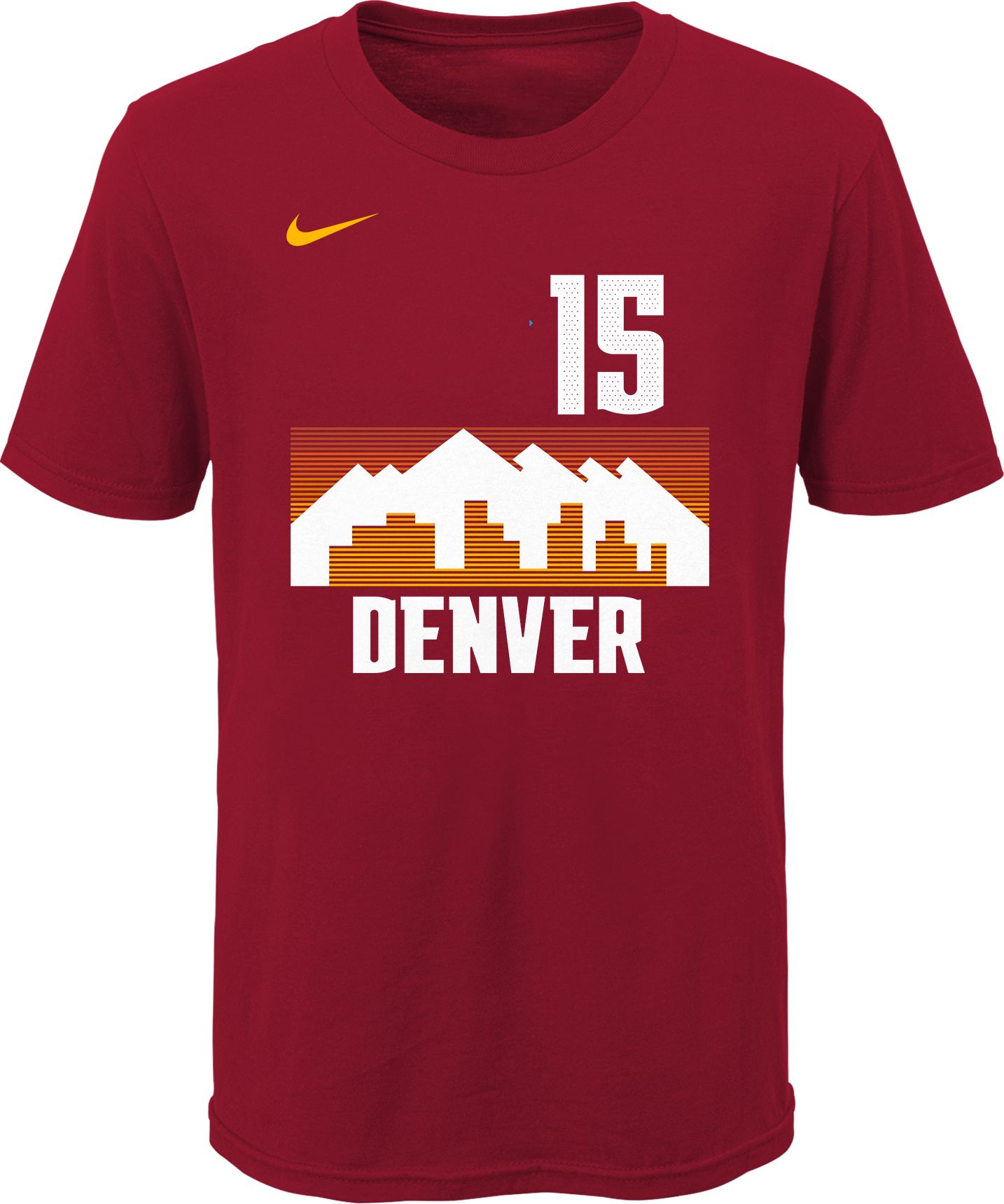 Nike Youth 2020-21 City Edition Denver Nuggets Nikola Jokic #15 Cotton T-Shirt product image