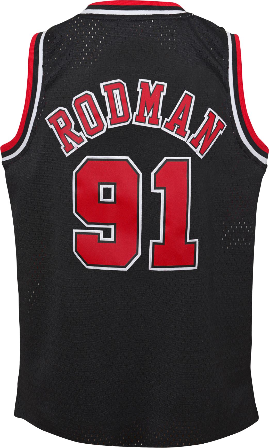 Mitchell & Ness Youth Chicago Bulls Dennis Rodman #91 Swingman Jersey product image