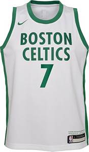 Boston Celtics #7 Jaylen BrownEarned Edition Swingman Jersey