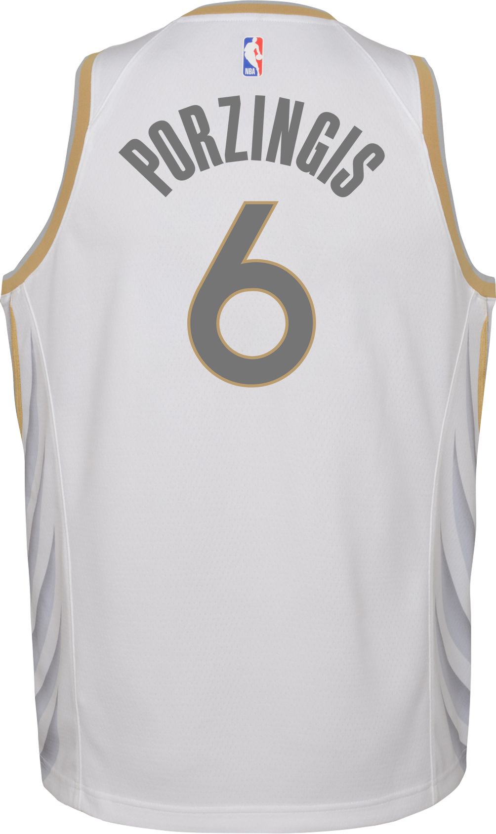 Nike Youth 2020-21 City Edition Dallas Mavericks Kristaps Porzingis #6 Dri-FIT Swingman Jersey product image