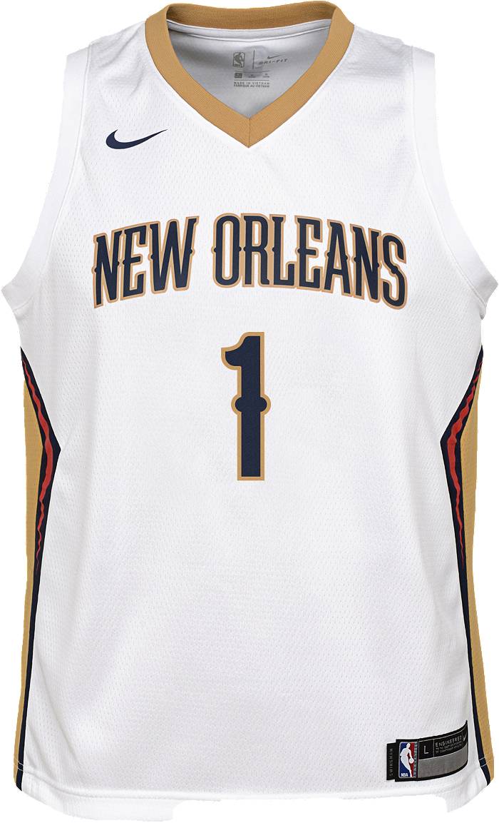 Toddler New Orleans Pelicans Zion Williamson Nike White 2020/21