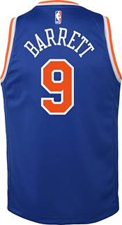 Nike Youth New York Knicks RJ Barrett #9 Royal Dri-FIT Icon Jersey product image