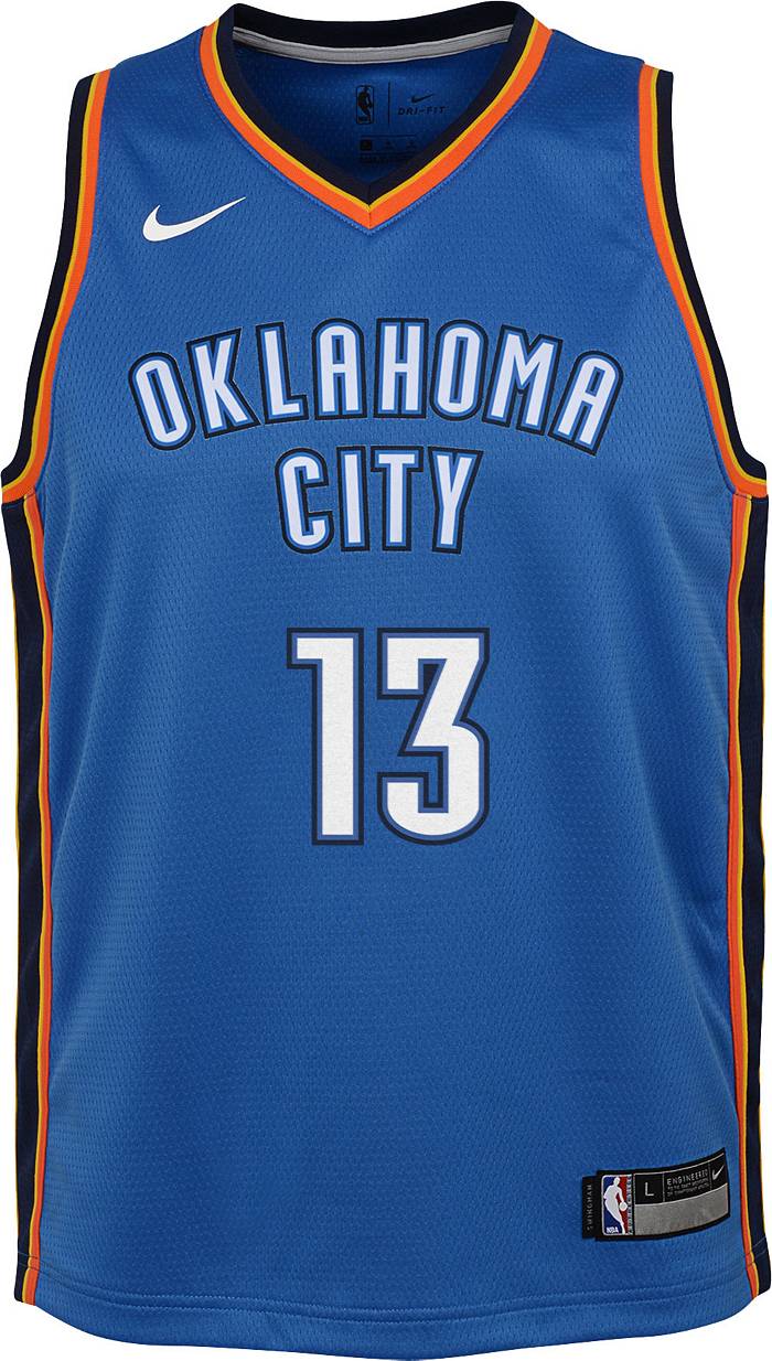 Authentic Men's Paul George White Jersey - #13 Basketball Los