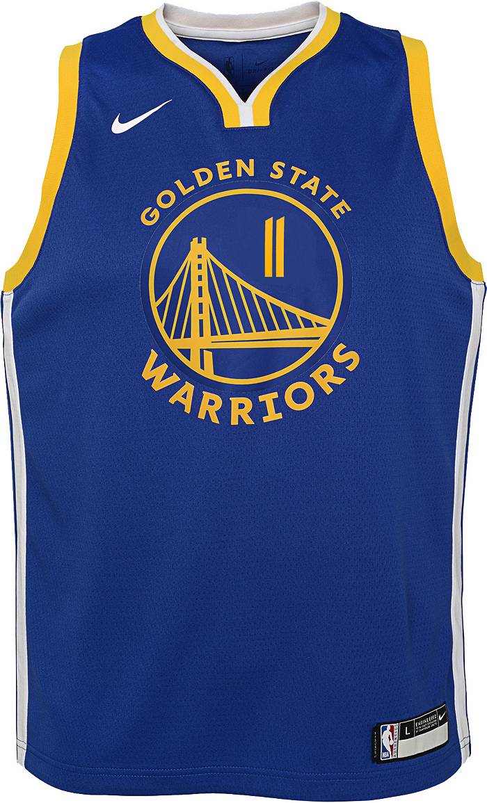 Youth Golden State Warriors Stephen Curry Royal Swingman Basketball Jersey