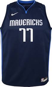 Nike Youth Dallas Mavericks Luka Doncic #77 Navy Dri-FIT Statement Swingman Jersey product image