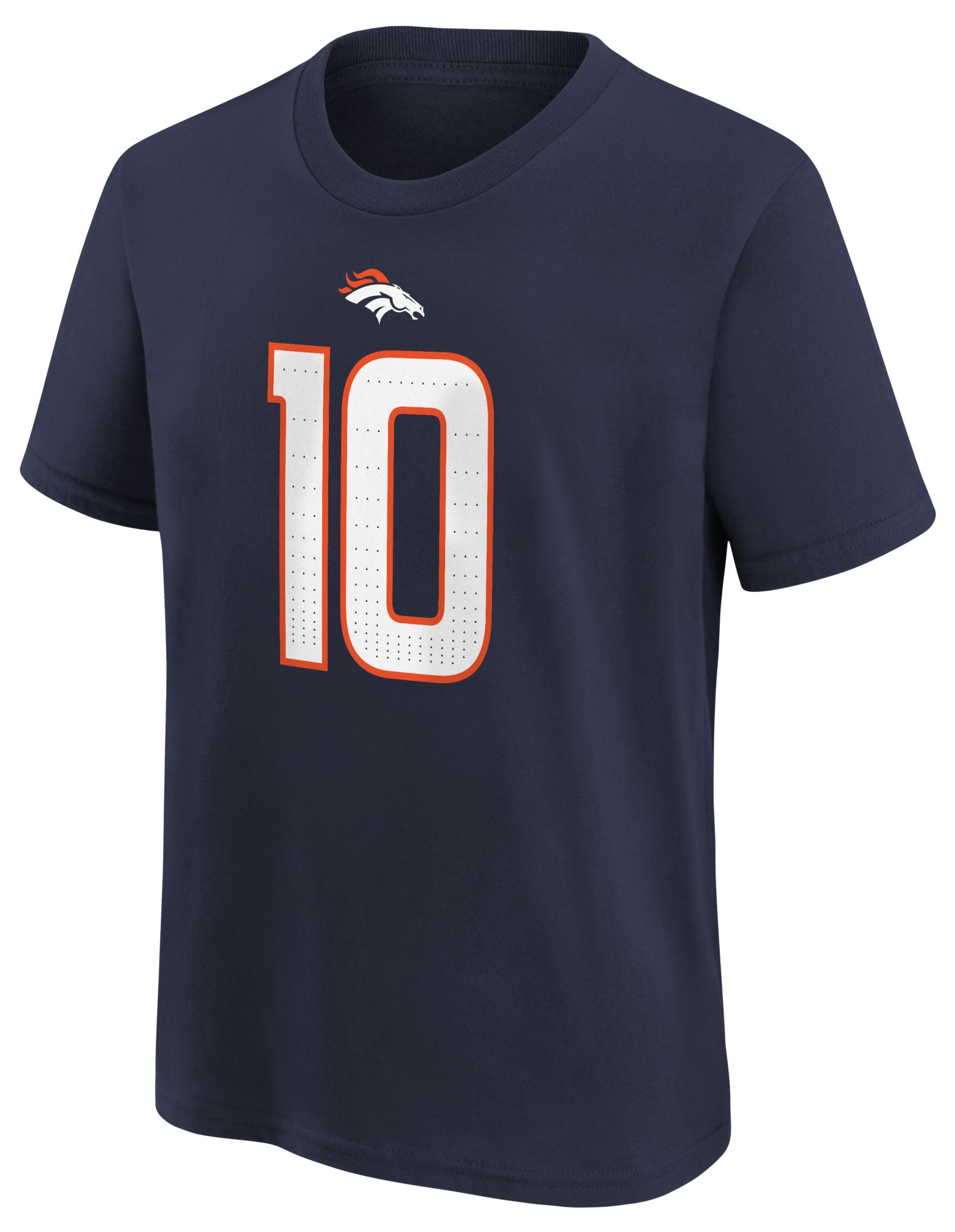Nike Youth Denver Broncos Bo Nix #10 Navy T-Shirt product image