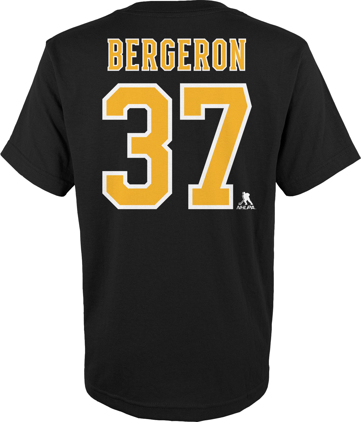 NHL Youth Boston Bruins Patrice Bergeron #37 Black Player T-Shirt product image